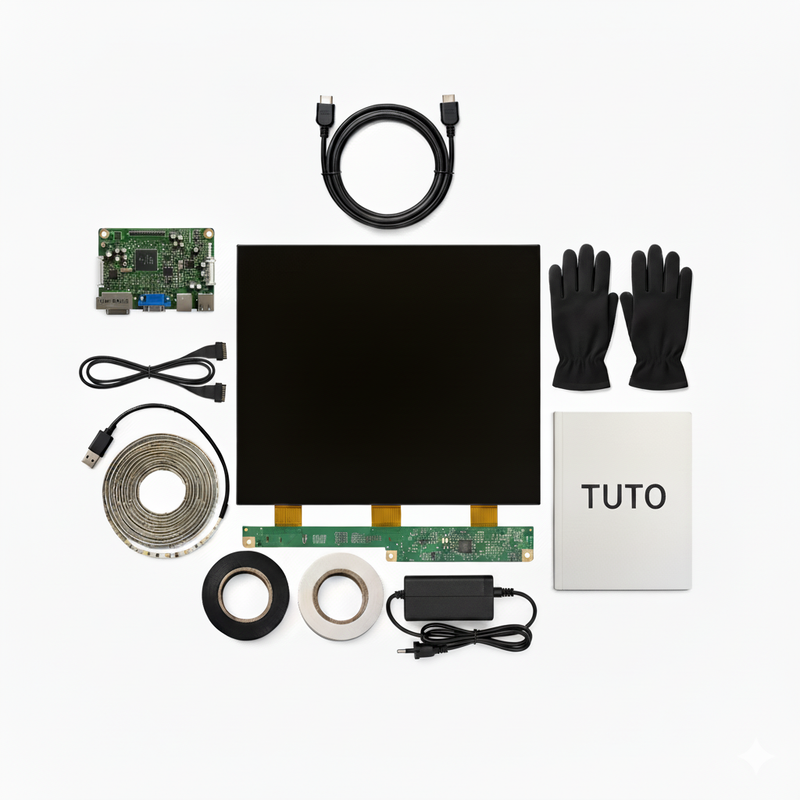 DIY Cyber Panel Kit Contents