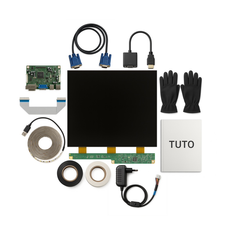 DIY Cyber Panel Kit Contents